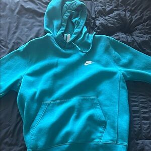 Nike Aqua Blue Hoodie
